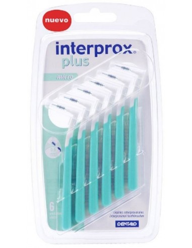 Cepillos de pequeño calibre para limpieza en los espacios de dientes para evitar caries e infecciones.